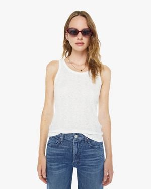 Mother The Runner Up Fluff Shirt - White