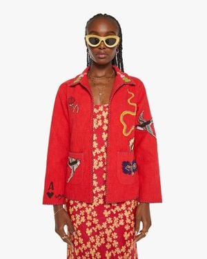 Alix Of Bohemia Francis Jacket Tattoo - Red