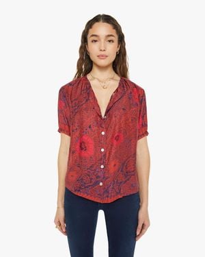 Natalie Martin Top Peacock Currant - Red