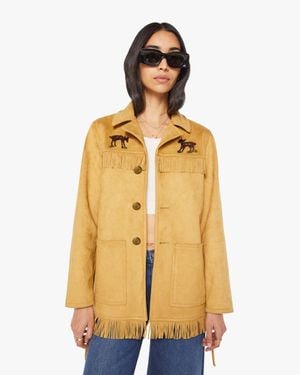 Mother The Roadside Oh Deer Jacket - Natural