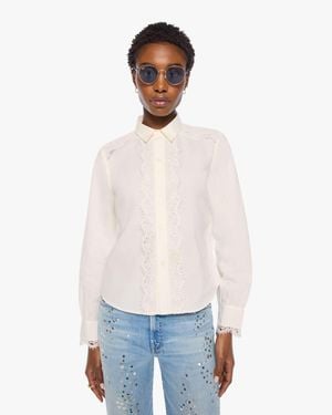 Mother The Headup Honey Antique Shirt - White