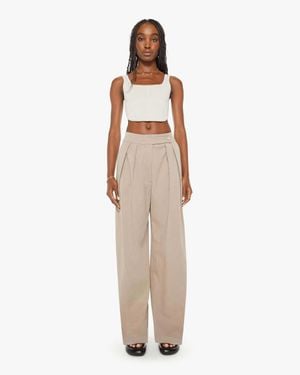 SABLYN Brooklyn Twill Trousers Toast - Natural