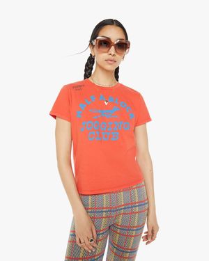 Mother The Lil Goodie Goodie Half A Block Jogging Club T-Shirt - Red