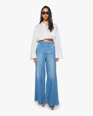 Mother Snacks! The Sugar Cone Sailor Sneak Secret Ingredient Jeans - Blue