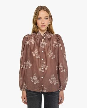Alix Of Bohemia Annabel Shirt Doe Elderflower - Brown
