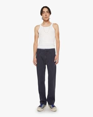 Mother The Pleated Big Shot Prep Pants - White