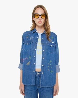 Mother All My Exes Reservations Required Shirt - Blue