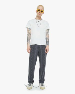 Mother The Duke Prep Sidewinding Trousers - White