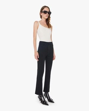 Mother Hustler Ankle Fray - White
