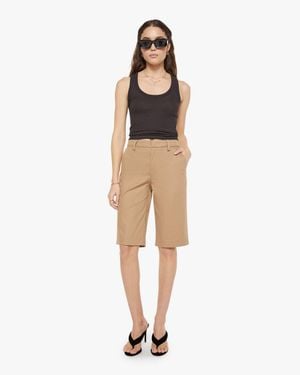 SPRWMN Bermuda Trousers Khaki - Natural