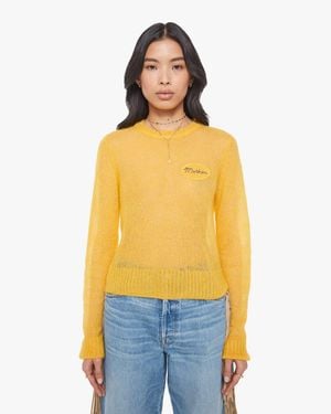 Mother The Jumper Shirt - Yellow