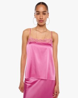 SABLYN Haya Lace Trim Camisole Top Dahlia - Pink