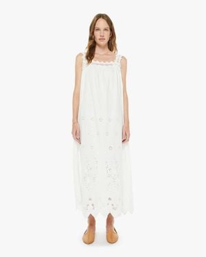 Mother The Lullaby Maxi Marshmallow Skirt - White