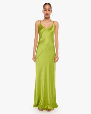 SABLYN Cece Lace Inset Camisole Top Dress Chartruese - Green