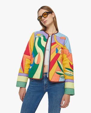 Mother The On-the-fringe Jacket - White