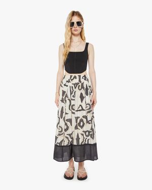 Maria Cher Mimi Skirt Alvarado - White