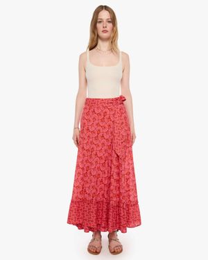 Xirena Janey Skirt Ruby Shell - Red