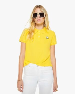 Mother The Split S/S Match Buttercup Shirt - Yellow