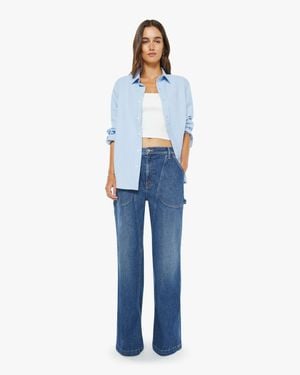 Mother The Chisel Sneak Catch My Drift Jeans - Blue