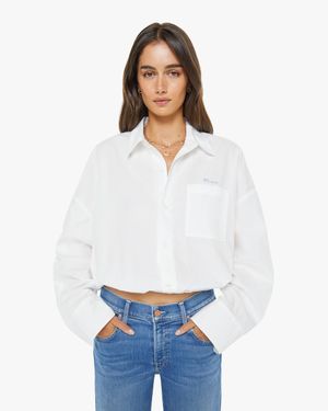 Mother The Scrunchie Frenchie Shirt - White