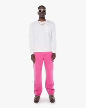 Mother The Big Shot Carpenter Hair Of Dog Jeans - Pink