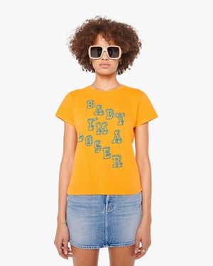 Mother The Lil Goodie Baby I'M A Loser T-Shirt - Orange