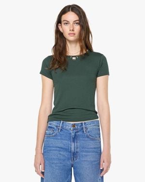 ÉTERNE Fitted Crewneck T-Shirt Forest - Green
