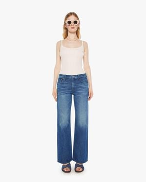 Mother The Bookie Skimp Which Is Witch Jeans - Blue