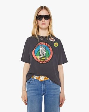 Mother The Lowdown Castle Lake California T-Shirt - Blue