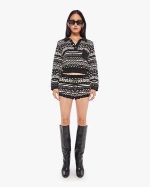 Alix Of Bohemia Shea Shorts Marble - Black