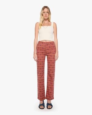 Mother The Kick It Antivenom Jeans - Red