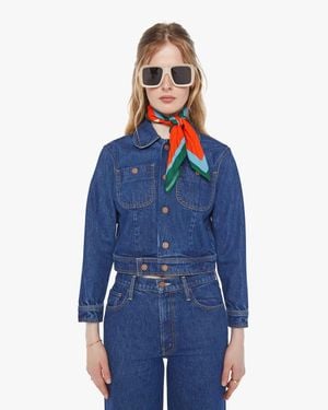 Mother Chloe Fineman X The Wingman Cabin Fever Jacket - Blue