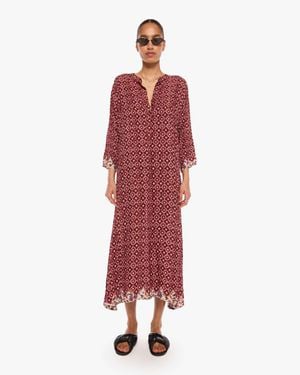 Natalie Martin Isobel Dress Mosaic Spice - Red