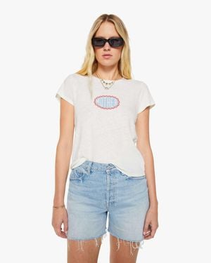 Mother The Lil Sinful Patch T-Shirt - White