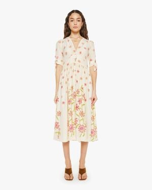 Natalie Martin Layla Dress Starflower - Natural