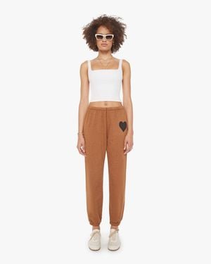 SPRWMN Heart Joggers Ginger - White