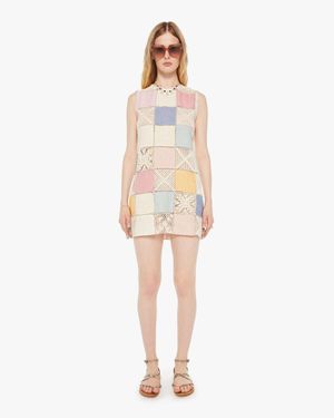 Alix Of Bohemia Vita Tile Dress Sorbet - Natural