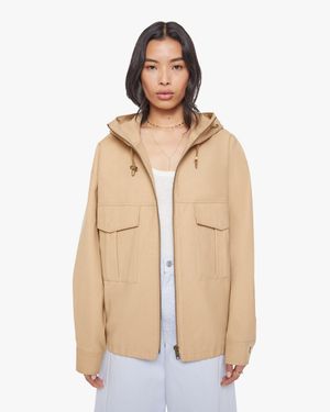 Mother The Light Drizzle Take A Raincheck Jacket - Natural