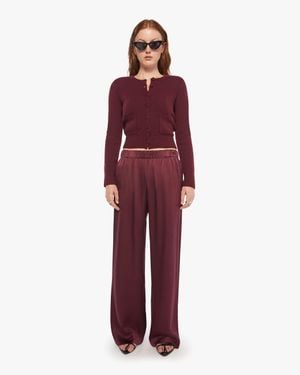 SABLYN Brynn Pants Bordeaux - Red