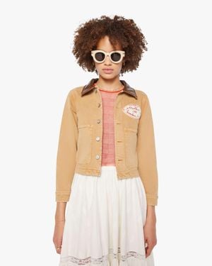 Mother The Workwear Shorty Whole Wheat Jacket - Natural