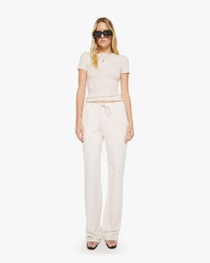 SPRWMN Straight Leg Joggers Cream - White