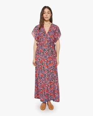 Natalie Martin Monica Dress Rose Bandana - Red