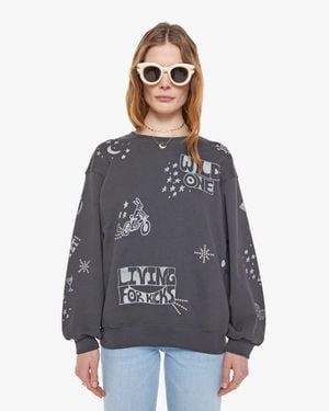 Mother The Drop Square Inset Wild Ones Shirt - Black