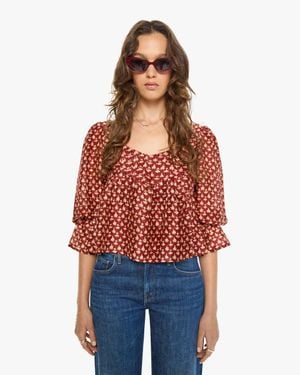 Alix Of Bohemia Priya Top Bhutti - Red