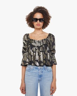 Alix Of Bohemia Priya Top Gunmetal - White