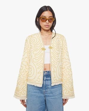Mother The Bell Of Ball Golden Armour Jacket - Natural