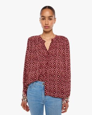 Natalie Martin Tolan Shirt Mosaic Spice - Red