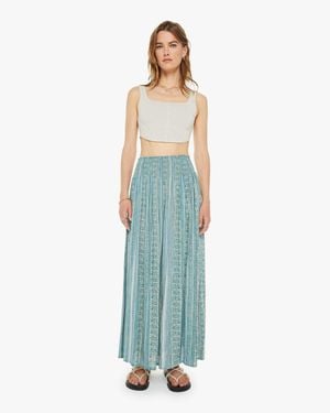 Natalie Martin Bella Skirt Paisley Stripe Pool - Blue