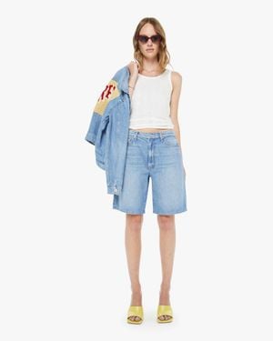 Mother The Undercover Bermuda Shorts Last Bite - Blue