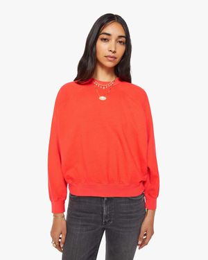 Mother The Biggie Concert Mandarin Shirt - Orange